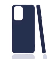 İnfinix Note 8 Kılıf Biye Yumuşak Silikon Case (Lacivert)