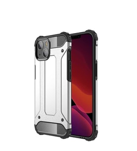 iPhone 13 Kılıf Armor Hybrid Zırh Silikon (Gri)