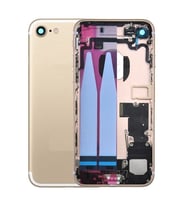 Apple iPhone 7 İle Uyumlu Dolu Kasa (Altın)