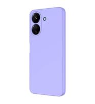 Xiaomi Poco C65 Kılıf Mara Lansman İç Yüzeyi Kadife Kılıf (Lila)