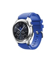 BİPOWER Samsung Watch 22mm KRD2 Frontier Silikon Kordon (Mavi)