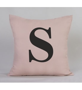 S Harfli Yastık (Bej)