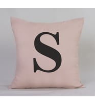 S Harfli Yastık (Bej)