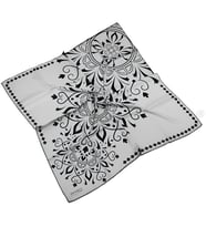 Mısırlı Eşarpları Cocoon Twill Eşarp (Beyaz)