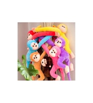 Sevimli Peluş Maymun Oyuncak , Elleri Yapışabilen  70 cm (Kahverengi)