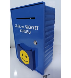 DİLEK VE ŞİKAYET KUTUSU (Mavi-K.Lacivert)