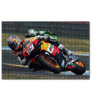 Cakapuzzle Le Mans Yarışçı Motogp 500cc Motosiklet Görseli  Puzzle Yapboz MDF (Ahşap) (1000 Parça)