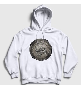 Presmono Unisex Beyaz Quadro Sepultura Kapüşonlu Sweatshirt 180490tt (Beyaz)