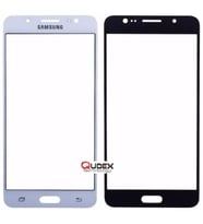 Samsung J7 2016 J710 Dokunmatik Okalı Ön Cam Lens Orjinal Kalite (Beyaz)