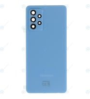 Samsung A72 Arka Pil Kapağı SM-A726 LENS HARİÇ (Mavi)
