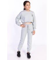 Toontoy Kız Çocuk Nakışlı Eşofman Takımı (Yeşil)