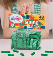 48 Parça Eğitici Mikro Blok (Yeşil)