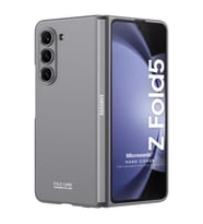 Microsonic Samsung Galaxy Z Fold 5 Kılıf Shape Hard Cover Koyu Yeşil (Koyu Gri)