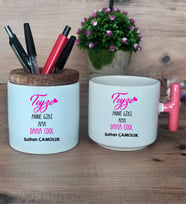 Teyze Anne Gibi Ama Daha Cool Hediye Sepeti Kupa Bardak T Kulplu, Kalemlik Hediyeleri Teyzeye Hediye Anneler Günü Hediyesi (Model 4)