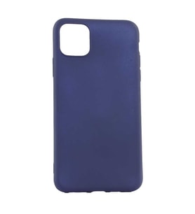Uyumlu Model Apple iPhone 11 Pro Max Kılıf Soft Mat Premier Case (Lacivert)