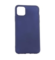 Uyumlu Model Apple iPhone 11 Pro Max Kılıf Soft Mat Premier Case (Lacivert)