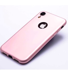 Uyumlu Model Apple iPhone XR 6.1 Kılıf Soft Mat Premier Case (Rose)