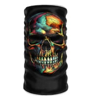 Bebo Store Extreme Spor Motor ve Bisiklet Kullananlara Özel Desenli Buff Boyunluk Bandana Balaklava (Turuncu)