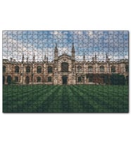 Cakapuzzle Cambridge Üniversitesi Kampüsü  Puzzle Yapboz MDF (Ahşap) (500 Parça)