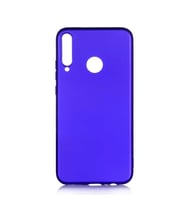 Huawei P40 Lite E Kılıf Soft Mat Premier Case (SAKS MAVI)