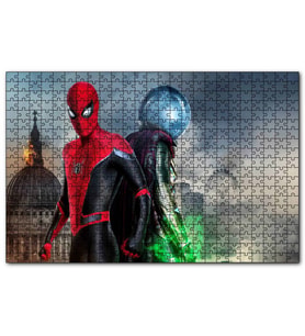 Cakapuzzle  Spiderman Evden Uzakta Hydro Man  Puzzle Yapboz MDF (Ahşap) (500 Parça)