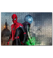 Cakapuzzle  Spiderman Evden Uzakta Hydro Man  Puzzle Yapboz MDF (Ahşap) (500 Parça)