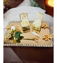 Amour Söz Nişan Tepsisi (Siyah)