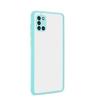 Samsung Galaxy A31 Kılıf Kamera Korumalı Mat Kapak (Turkuaz)