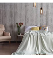 Miabella Home Çift Kişilik Dream Desen Pike - Yatak Örtüsü (Su Yeşili)
