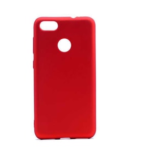 Huawei P9 Lite Mini Kılıf Soft Mat Premier Case (Kırmızı)