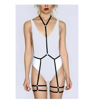 Fantazi Giyim Aksesuar Harness (Siyah)