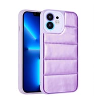 Apple iPhone 11 Kılıf Kamera Korumalı Airbagli Renkli Zore Seksek Kapak (Mor)