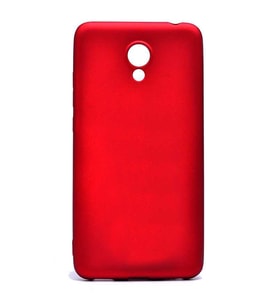 Meizu M6 Kılıf Soft Mat Premier Case (Kırmızı)