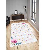 Dijital Baskılı Yıkanabilir Kaymaz Modern Renkli Salon Halısı Mutfak Halısı Yolluk ND-HY-887 (Çok Renkli)
