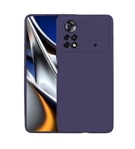 Xiaomi Poco M4 Pro 4G Kılıf Zore Premier Silikon Kılıf (Lacivert)