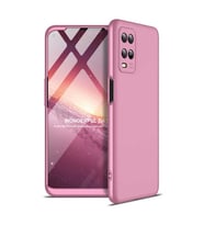 Oppo A54 4G Kılıf 3 Parça Slim Sert Silikon Kapak AYS (Rose)