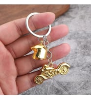 Mini Motor Metal Anahtarlık (Sarı)
