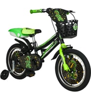 TommyBike 16 jant Bisiklet Lüx Aksesuarlı Cocuk Bisikleti 5-8 Yaş (Yeşil)