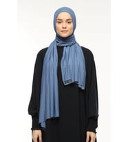Tesettür Penye Şal Düz (KOT)