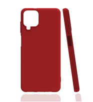 Kvy Samsung Galaxy M12 Biye Silikon Kılıf (Kırmızı)