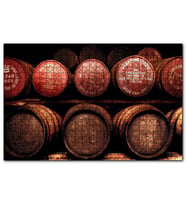 Cakapuzzle Raflarda Tahıl Suyu Fıçıları  Puzzle Yapboz MDF (Ahşap) (255 Parça)