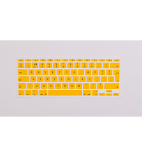 Laptop MacBook Air Klavye Koruyucu 11inc A1370 A1465 Avrupa İngilizce Baskı (Sarı)