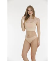 Berrak Kadın Lazer Kesim Bikini Külot 11688 - 12 Adet (Ten)