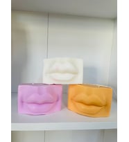 Big Lip Candle/ Dekoratif Kokulu Dudak Şeklinde Mum (Somon)