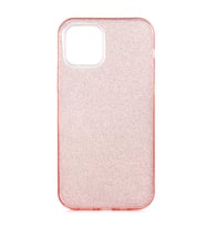 Apple iPhone 12 Mini Kılıf Zore Shining Simli Silikon Kılıf (Rose)
