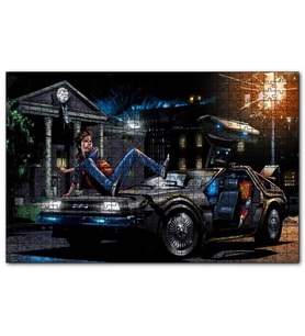 Cakapuzzle 
Geleceğe Dönüş Marty İllüstrasyon Görseli  Puzzle Yapboz MDF (Ahşap) (500 Parça)