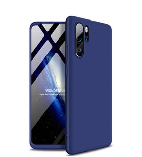 Microsonic Huawei P30 Pro Kılıf Double Dip 360 Protective (Lacivert)