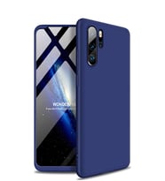 Microsonic Huawei P30 Pro Kılıf Double Dip 360 Protective (Lacivert)