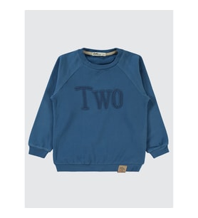 Civil Boys Erkek Çocuk Sweatshirt 2-5 Yaş Kiremit (İndigo)