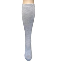 DESIGN PAMUKLU ÇOCUK DİZALTI OKUL ÇORABI (Gri)